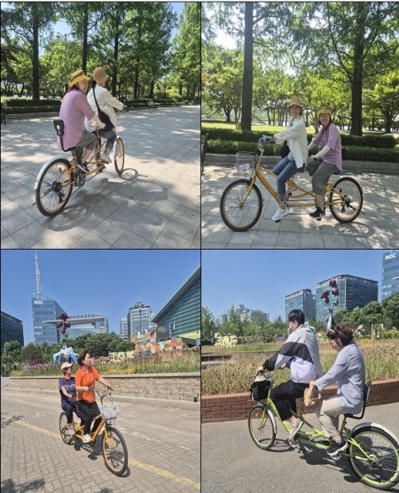 일산 호수공원으로 자전거 나들이 다녀왔어요^^