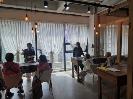 튤립마을 평생 배움터 취미, 뭐하니 프로그램(반지 만들기 체험)